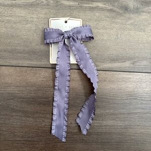 New Purple Blow Hair Clip